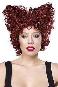 Red Queen Per�cke rot