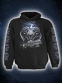 Ride to Hell Kapuzensweat schwarz SPIRAL