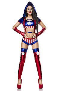 sexy Miss America rot/blau/wei�