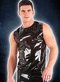 Sleeveless Round Neck T Shirt Lack