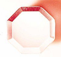 Spiegel mit Stripklebeband geschliffen 