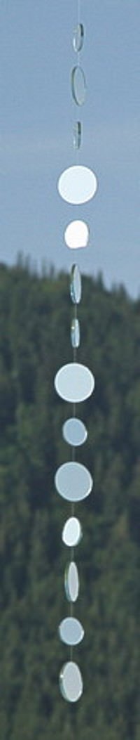 Spiegel-Windspiel, klein 97 cm 