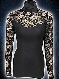 Stehkragentop Unbedruckt SPIRAL