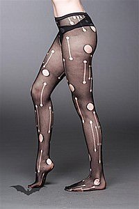 Strumpfhose mit L�chern