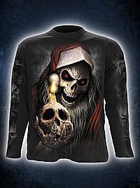 The Anti-Santa Longsleeve schwarz SPIRAL