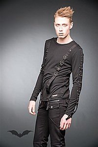 Top mit Riemen und D-Ringen