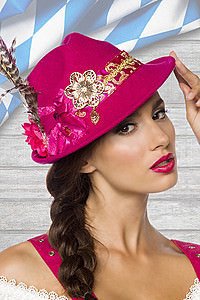 Trachtenhut pink