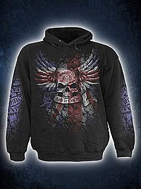 Union Wrath Kapuzensweat schwarz SPIRAL