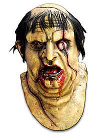 Untoter Bischof Latex Maske