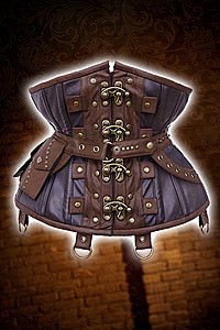 Utility Steampunk  underbrust corset