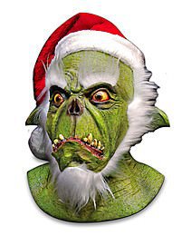 Weihnachtswichtel Latex Maske