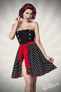 Wickelrock schwarz/wei�/rot