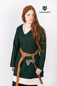 Wolltunika Hyria dunkelgr�n