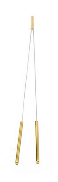 W�nschelrute mit Messing-Griff, 40 cm