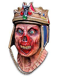 Zombiek�nig Latex Maske
