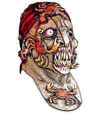 Zombiepirat Latex Maske