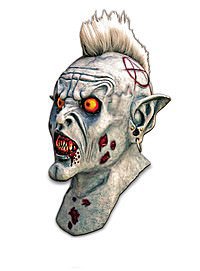 Zombiepunk Latex Maske