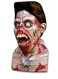 Zombieveteran Latex Maske