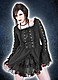 Aderlass Barock Mini Dress Denim Black