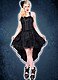 Aderlass Lolita Wing Dress Denim Black