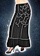 Aderlass Precious Skirt Velvet, Black