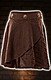 Brown Cabric Skirt Steampunk Rock