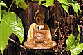 Buddha aus Holz, 20 cm 