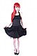Canvas Gina Lace Gothic Dress
