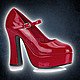 Demonia DOLLY-50 Red Patent Leather