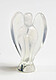 Engelchen aus Opalglas 3,5 cm