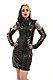 Gloss Crawford Pencil Dress Gothic PVC Dress