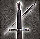 Mittelalterlicher Einhnder Deko-Schwert