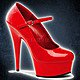 Pleaser DELIGHT-687 Red