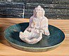 Räucherhalter Buddha aus Speckstein