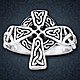 Ring keltisches Kreuz Silber