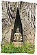 Segnender Buddha im Palmblatt 