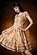 Steampunk Kleid Gothabilly Map Dress
