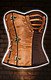 Steampunk Korsett Stripe & Leather