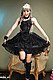 Visual Kei Dead Roses Dress Gothic Mini-Kleid